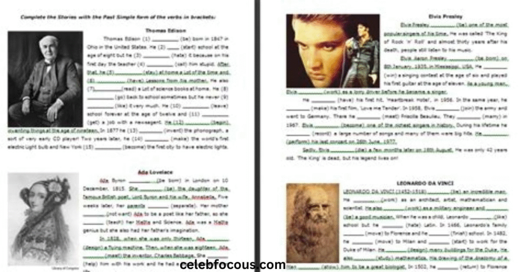 From Scandal to Spotlight: The Untold Stories of Short Biographies That Shook the World